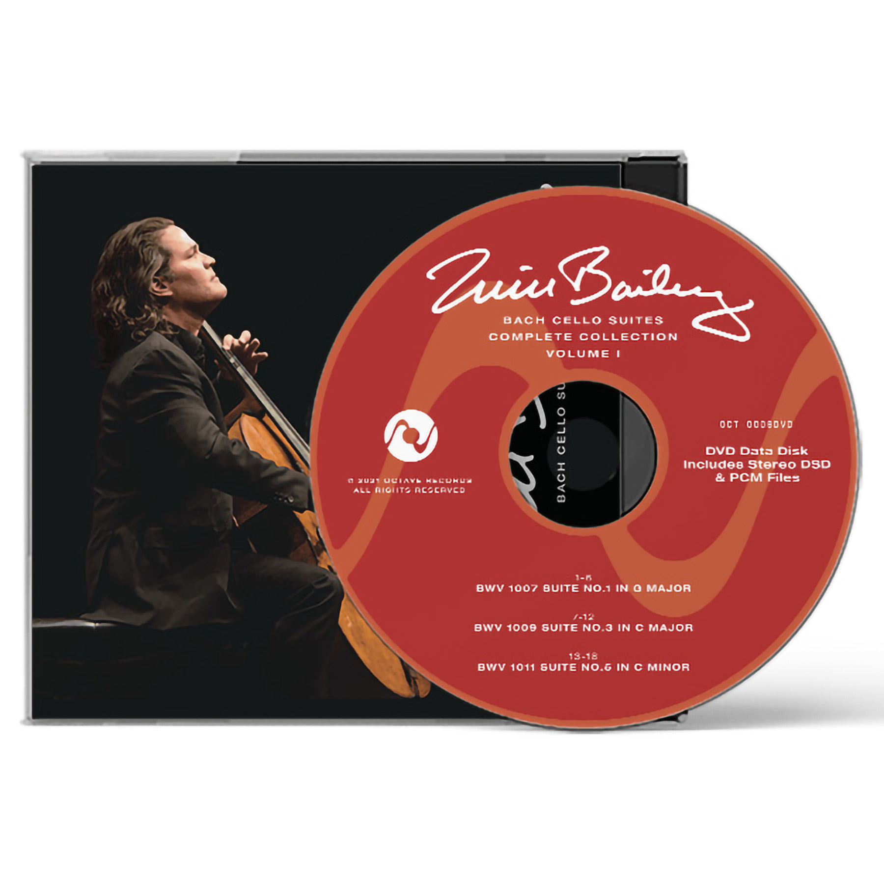 Audio　Magenta　Bach　Suites　Octave　PS　Bailey　Records　Cello　Zuill　Audio