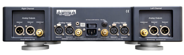 Bricasti M20 Preamplifier Black Rear