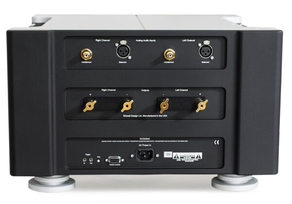 Bricasti M15 Stereo Power Amplifier Back